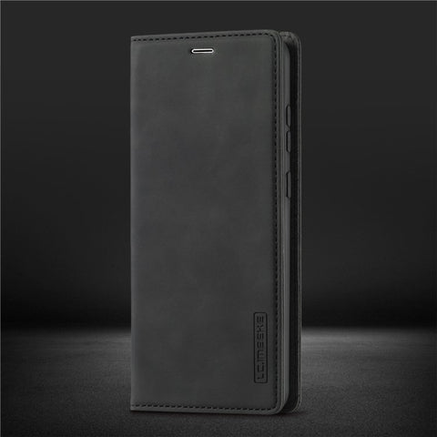 LC.IMEEKE LC Strong Magnetic Series Leather Wallet Phone Protective Shell for Samsung Galaxy S20 Ultra