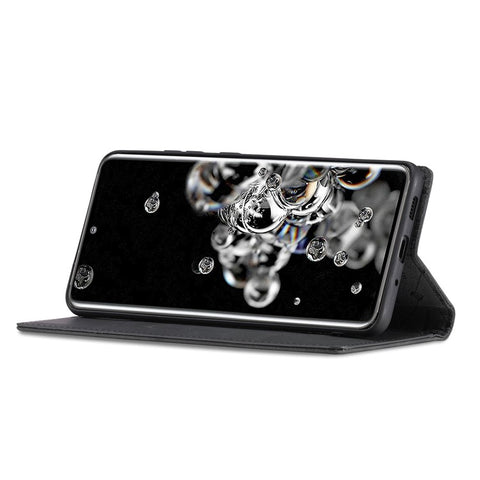 LC.IMEEKE LC Strong Magnetic Series Leather Wallet Phone Protective Shell for Samsung Galaxy S20 Ultra