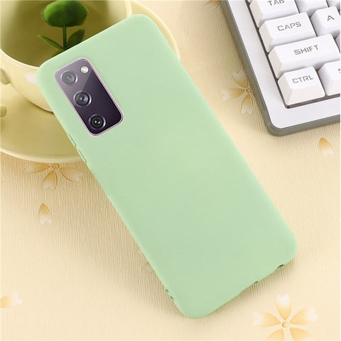 Liquid Silicone Phone Cover for Samsung Galaxy S20 FE/S20 FE 5G/S20 Lite/S20 FE 2022