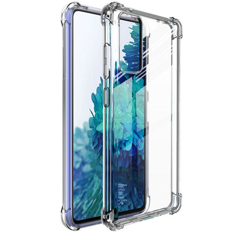 IMAK Airbag Shockproof TPU Shell + Screen Film for Samsung Galaxy S20 Lite / S20 FE/S20 Fan Edition / S20 FE 5G/S20 Fan Edition 5G