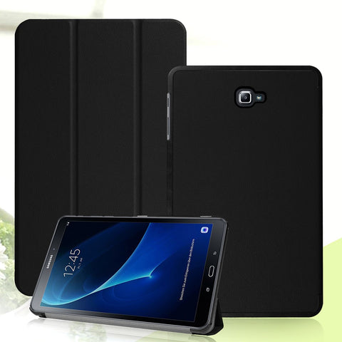 Tri-Fold Stand Leather Smart Case for Samsung Galaxy Tab A 10.1 T580 / T585 (2016)
