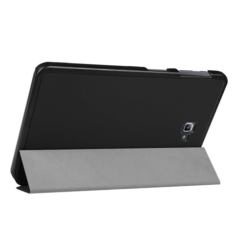 Tri-Fold Stand Leather Smart Case for Samsung Galaxy Tab A 10.1 T580 / T585 (2016)