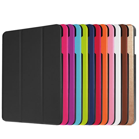 Tri-Fold Stand Leather Smart Case for Samsung Galaxy Tab A 10.1 T580 / T585 (2016)