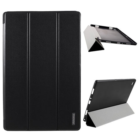 AMORUS Tri-fold Leather with Stand Stylish Case for Samsung Galaxy Tab A7 10.4 (2020) / (2022) T500