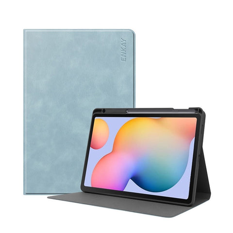 ENKAY HAT PRINCE ENK-8025 PU + TPU Tablet Case Cover Stand with Pen Slot for Galaxy Tab S6 Lite (2020) P615 P610 / (2022) / (2024)