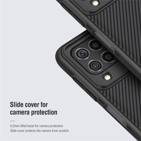 NILLKIN CamShield Hard Case PC Phone Protective Shell Cover for Samsung Galaxy F62/M62