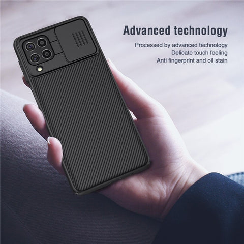 NILLKIN CamShield Hard Case PC Phone Protective Shell Cover for Samsung Galaxy F62/M62