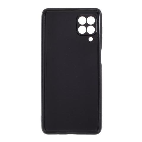 Carbon Fiber Texture TPU Mobile Phone Back Case Cover for Samsung Galaxy M62 / F62