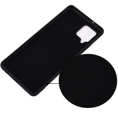 Liquid Silicone Soft Cover Case with Handy Strap for Samsung Galaxy F62/M62