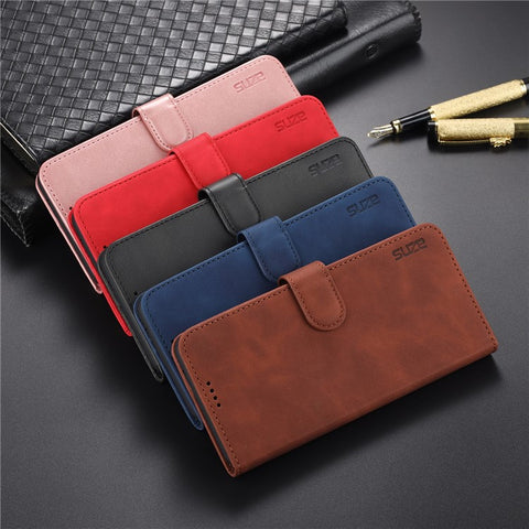 AZNS PU Leather Phone Cover Wallet Stand Case for Samsung Galaxy S20 FE 2022/S20 FE 4G/S20 FE 5G/S20 Lite