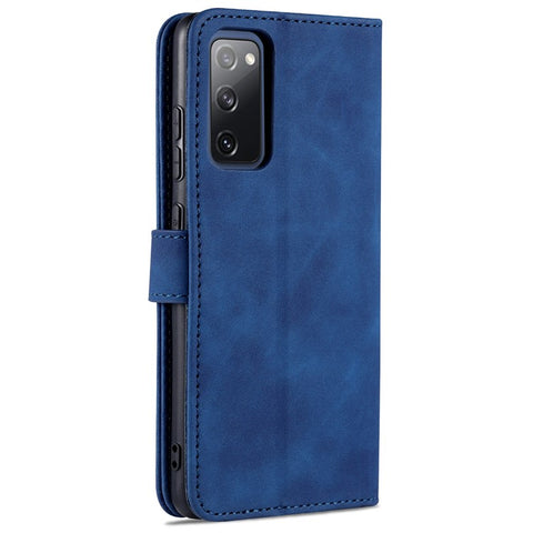 AZNS PU Leather Phone Cover Wallet Stand Case for Samsung Galaxy S20 FE 2022/S20 FE 4G/S20 FE 5G/S20 Lite