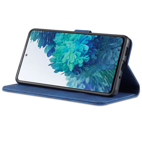 AZNS PU Leather Phone Cover Wallet Stand Case for Samsung Galaxy S20 FE 2022/S20 FE 4G/S20 FE 5G/S20 Lite