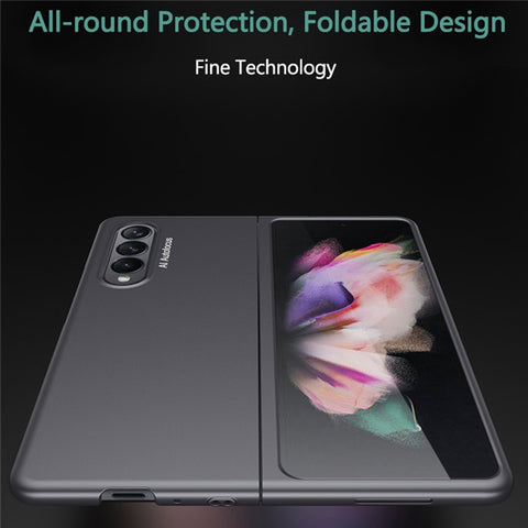 GKK For Samsung Galaxy Z Fold3 5G Ultra Thin Hard PC Full Protection Folding Phone Case Cover