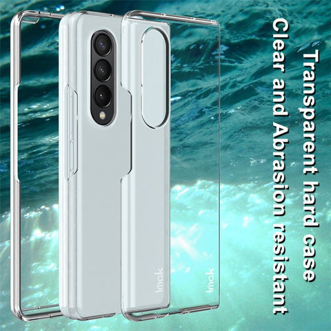 IMAK Crystal Case II Pro Clear PC Hard Phone Case for Samsung Galaxy Z Fold3 5G
