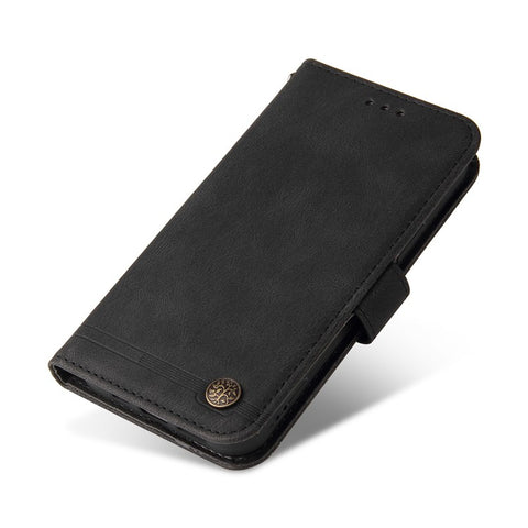 For Samsung Galaxy F12 / M12 / A12 Leather Wallet Cases Skin Touch Phone Cover Stand with Strap