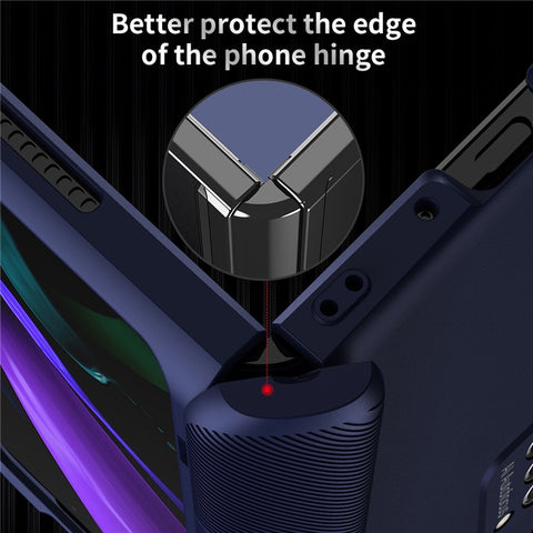 Anti-fall Non-slip Hard PC Phone Cover Case for Samsung Galaxy Z Fold2 5G