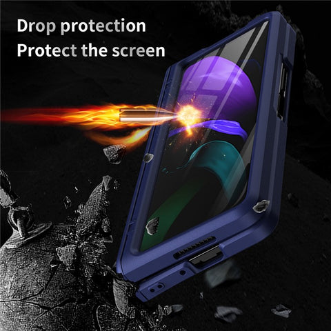 Anti-fall Non-slip Hard PC Phone Cover Case for Samsung Galaxy Z Fold2 5G