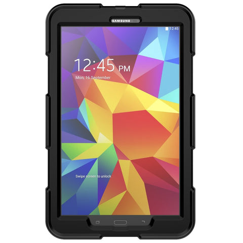 Heavy Duty Silicone PC Hybrid Case Clip Kickstand Combo Shell for Samsung Galaxy Tab A 10.1 (2016) T580 T585