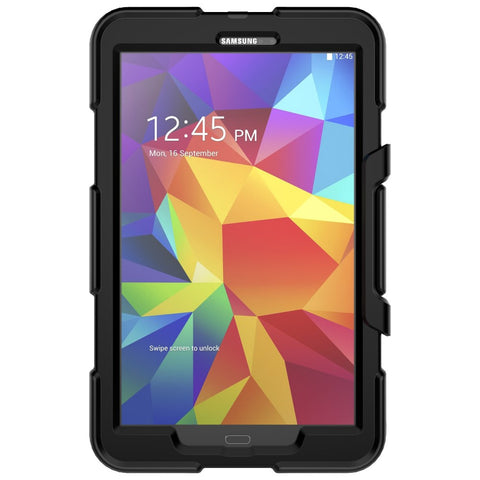 Heavy Duty Silicone PC Hybrid Case Clip Kickstand Combo Shell for Samsung Galaxy Tab A 10.1 (2016) T580 T585
