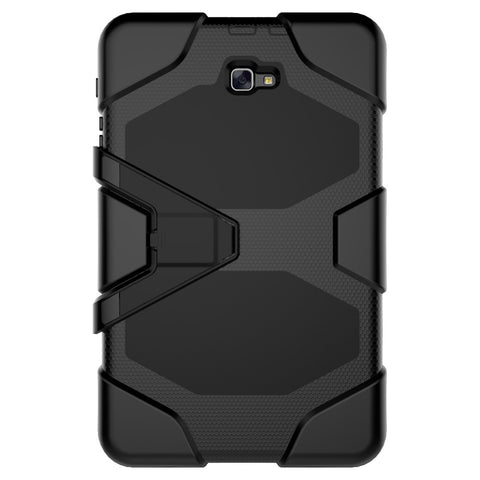 Heavy Duty Silicone PC Hybrid Case Clip Kickstand Combo Shell for Samsung Galaxy Tab A 10.1 (2016) T580 T585