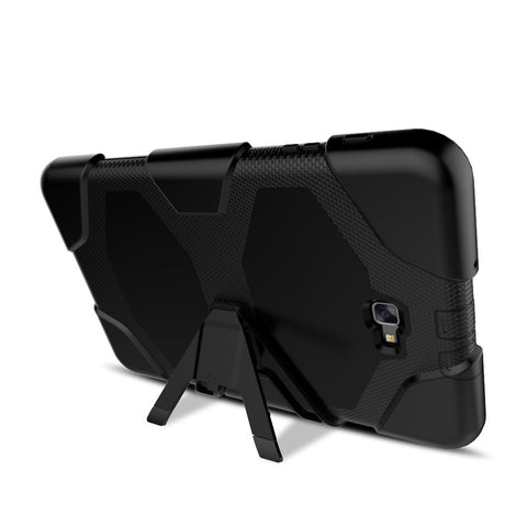 Heavy Duty Silicone PC Hybrid Case Clip Kickstand Combo Shell for Samsung Galaxy Tab A 10.1 (2016) T580 T585