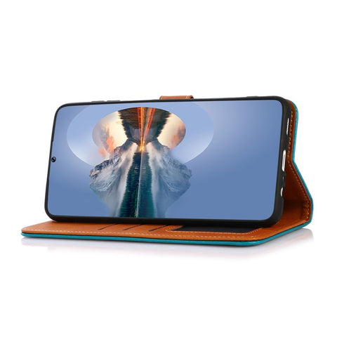 KHAZNEH For Samsung Galaxy M52 5G Magnetic Closure TPU+PU Leather Phone Case Wallet Stand Shockproof Phone Cover