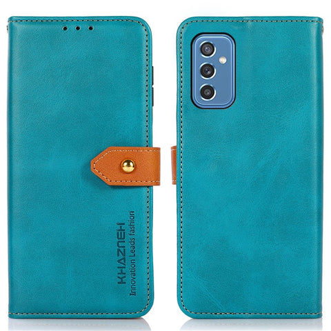 KHAZNEH For Samsung Galaxy M52 5G Magnetic Closure TPU+PU Leather Phone Case Wallet Stand Shockproof Phone Cover