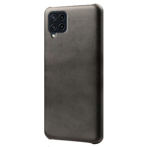 KSQ Durable PU Leather Coated PC Phone Case Phone Cover for Samsung Galaxy F22 / M22 4G / M32 4G (Global Version)