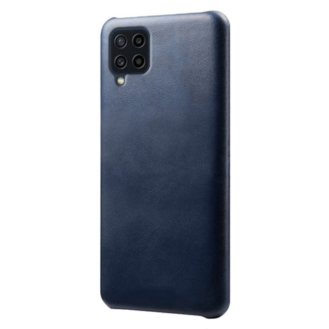 KSQ Durable PU Leather Coated PC Phone Case Phone Cover for Samsung Galaxy F22 / M22 4G / M32 4G (Global Version)