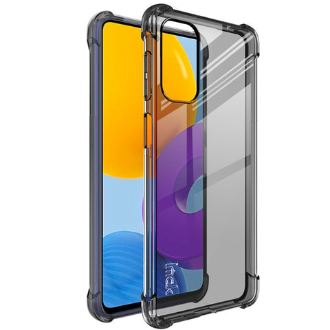IMAK Corner Airbags All-Inclusive Shock-Absorbing TPU Soft Phone Case with Screen Protector for Samsung Galaxy M52 5G