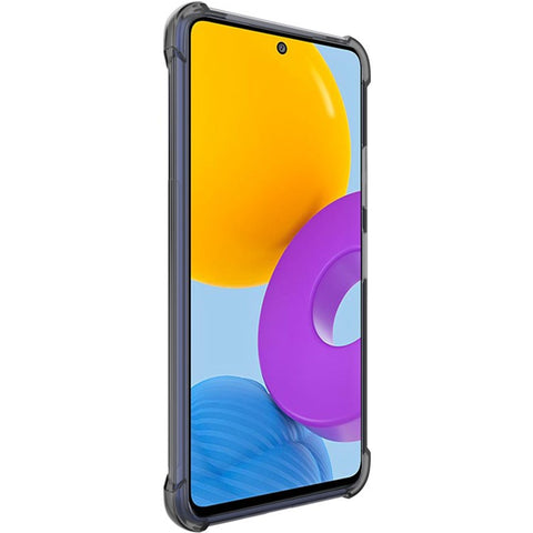 IMAK Corner Airbags All-Inclusive Shock-Absorbing TPU Soft Phone Case with Screen Protector for Samsung Galaxy M52 5G