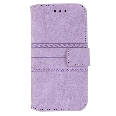 For Samsung Galaxy Z Fold2 5G Practical Wallet Card Slots Phone Flip Case Imprinted Pattern Anti-Scratch Stylish PU Leather+TPU Phone Cover with Stand