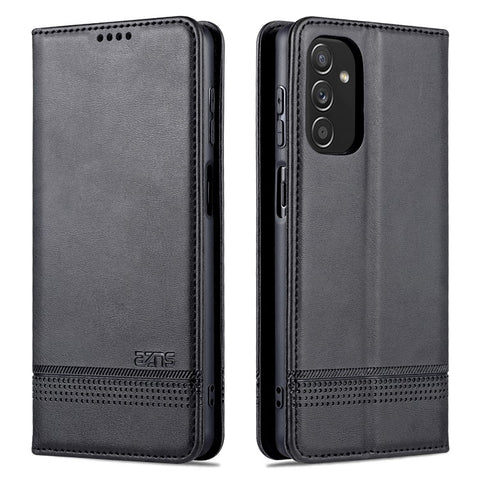 AZNS Magnetic Absorption PU Leather Flip Cover Stand Full Protection Wallet Phone Case for Samsung Galaxy M52 5G