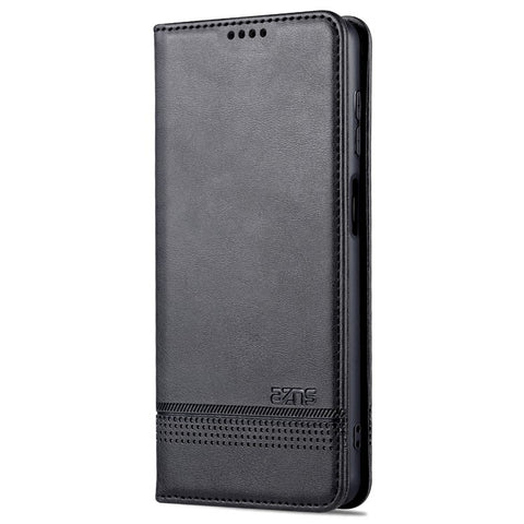 AZNS Magnetic Absorption PU Leather Flip Cover Stand Full Protection Wallet Phone Case for Samsung Galaxy M52 5G
