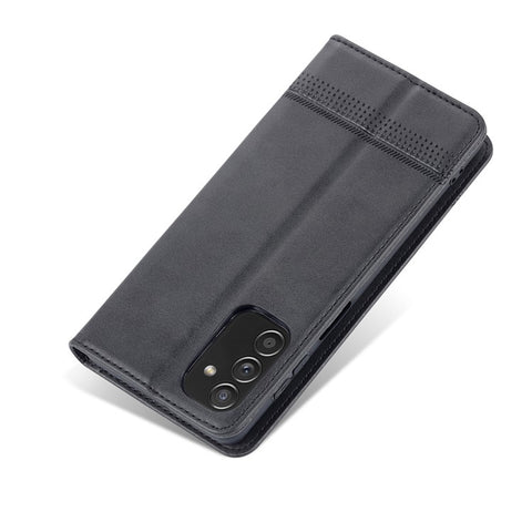 AZNS Magnetic Absorption PU Leather Flip Cover Stand Full Protection Wallet Phone Case for Samsung Galaxy M52 5G