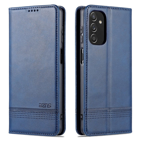 AZNS Magnetic Absorption PU Leather Flip Cover Stand Full Protection Wallet Phone Case for Samsung Galaxy M52 5G