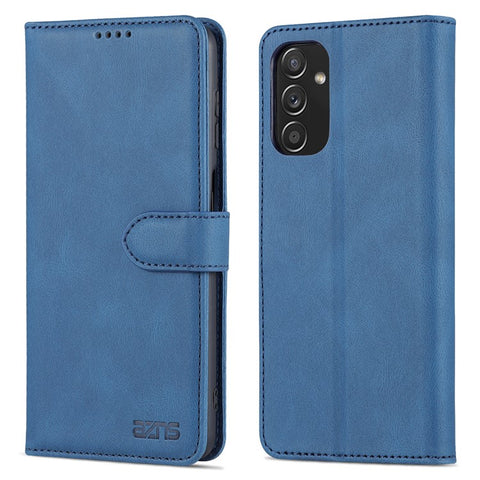 AZNS PU Leather Wallet Stand Full Protection Anti-fall Phone Case Cover for Samsung Galaxy M52 5G
