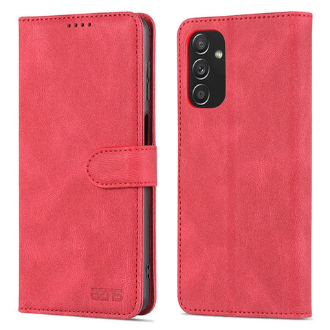 AZNS PU Leather Wallet Stand Full Protection Anti-fall Phone Case Cover for Samsung Galaxy M52 5G