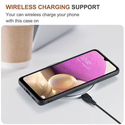 DG.MING M1 Series Phone Case PU + TPU + PC Back Cover with Magnetic Tri-Fold Wallet Kickstand for Samsung Galaxy A33 5G