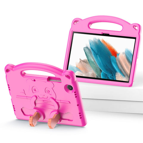 DUX DUCIS For Samsung Galaxy Tab A8 10.5 (2021) / A8 10.5 (2022) Cartoon Panda EVA Foam Kickstand Case, Drop-Proof Cushions Multiple Colors Cute Cartoon Design Tablet Case