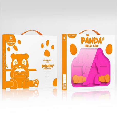 DUX DUCIS For Samsung Galaxy Tab A8 10.5 (2021) / A8 10.5 (2022) Cartoon Panda EVA Foam Kickstand Case, Drop-Proof Cushions Multiple Colors Cute Cartoon Design Tablet Case