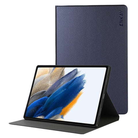 ENKAY HAT PRINCE For Samsung Galaxy Tab A8 10.5 (2021) / (2022) X200 / X205 Stand Design Auto Wake / Sleep Premium PU Leather + TPU Tablet Cover Case