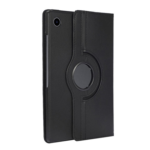 ENKAY HAT PRINCE For Samsung Galaxy Tab A8 10.5 (2021) / (2022) X200 / X205 360-degree Rotating Stand Design Litchi Texture Auto Wake / Sleep Premium PU Leather Tablet Case
