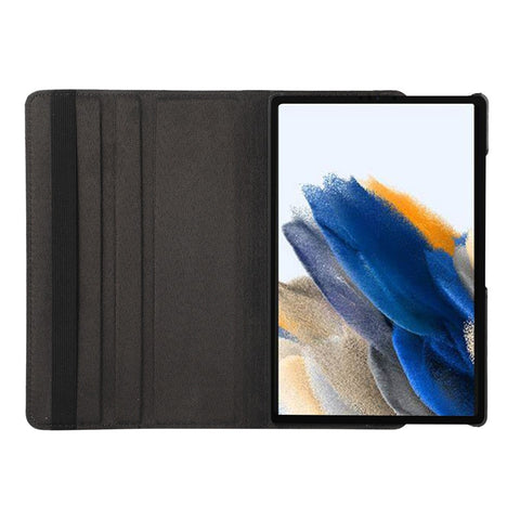 ENKAY HAT PRINCE For Samsung Galaxy Tab A8 10.5 (2021) / (2022) X200 / X205 360-degree Rotating Stand Design Litchi Texture Auto Wake / Sleep Premium PU Leather Tablet Case