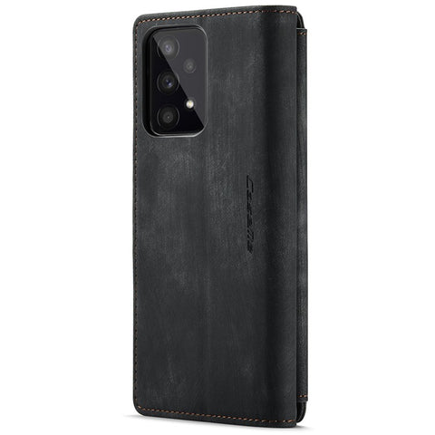For Samsung Galaxy A33 5G Phone Cases with Strap CASEME C30 Zipper Multiple Card Holder PU Leather Cover