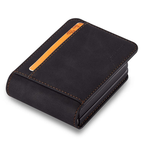 FORWENW for Samsung Galaxy Z Flip3 5G Fantasy Series Skin-touch Cover Card Slot Design PU Leather Anti-fall Cell Phone Case