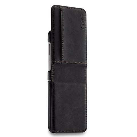 FORWENW for Samsung Galaxy Z Flip3 5G Fantasy Series Skin-touch Cover Card Slot Design PU Leather Anti-fall Cell Phone Case