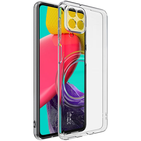 IMAK UX-5 Series Protective Soft Case for Samsung Galaxy M53 5G, Durable Anti-fall Transparent TPU Phone Shell Cover