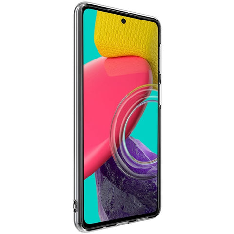IMAK UX-5 Series Protective Soft Case for Samsung Galaxy M53 5G, Durable Anti-fall Transparent TPU Phone Shell Cover