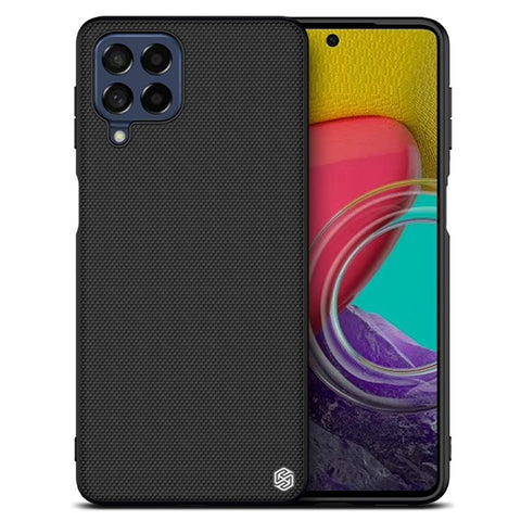 NILLKIN Nylon Fiber Texture Case for Samsung Galaxy M53 5G, PC+TPU Dust-proof Anti-scratch Back Cover
